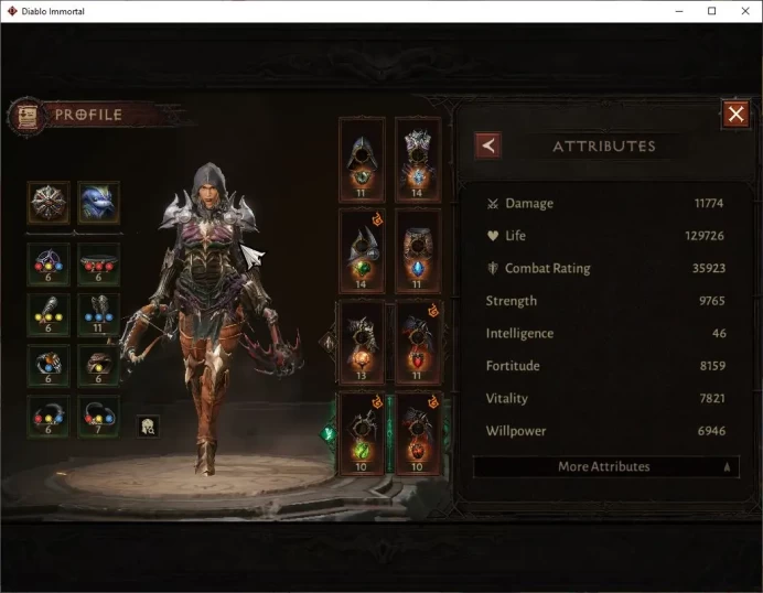 NA-Chain of Honor|Change Server On|Lv60(642)|Demon Hunter|35k CR|Reso 450|Paragon Maledictor|Inferno II|Hell Lv23|Check(DI1164)