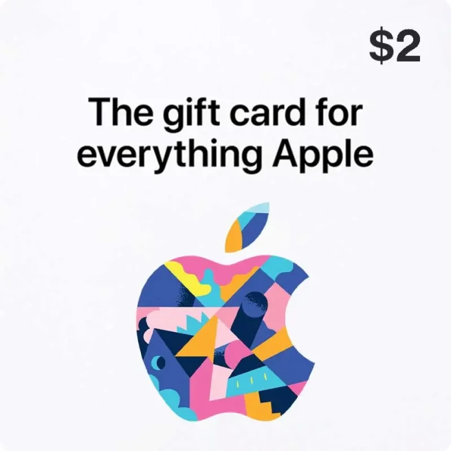 Apple iTunes Card 2 USD — USA
