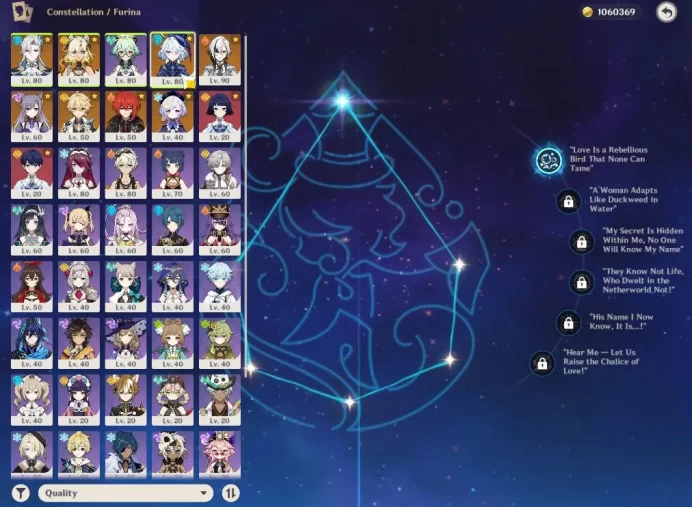 ASIA|AR 55||4Limit+1(*5WEP)|FurinaC1,Neuvilatte,Arlecchino,Xilonen|Unlock Nod Krai|McMale|TakeMail|CheckSS(GI5637)