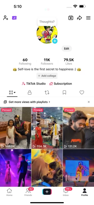 US Monetized Creator Rewards Program Account | 11k Real Followers & 79k Likes | Real screenshots + Full Access + Account in Good Standing