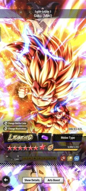 B47-IOS+Android-Full Team Daima+LR SS3 Goku Full Red Star+SS4 Goku GT Full Red Star+SS4 Goku 10 Red Star+SS3 Vegeta Mini+Goku Mini+Equipment