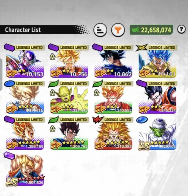 B48-IOS+Android-LR Super Vegito Full Red Star+LR Piccolo+Equipment+Vegito Green+Gotenks+SS2 Goku+Namek Goku