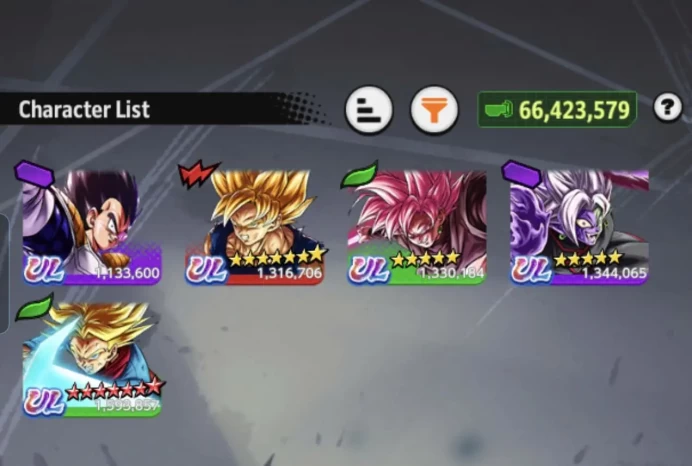 B54-IOS+Android-Team Future-5 UL(Trunks Full Red Star+Zamasu+Rose)+Good Equipment+Rose Zenkai+Cell Zenkai+Trunks and Gohan+Broly+God Goku Zenkai