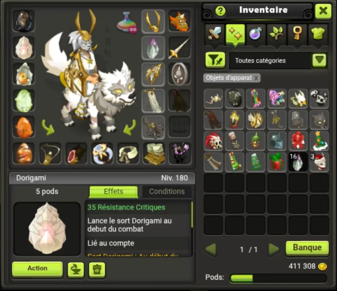 [Tiliwan] Zobal LVL 199 (reste 30% XP pour 200) +5M Kamas/Skins/Parchote 100 - Non Certifié - Compte UP à la main - Instant Delivery !