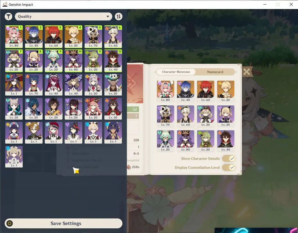 COMPTE) GENSHIN IMPACT AR56 (EU)(18 Personnages 5 étoiles) EUR 200,00 - FR