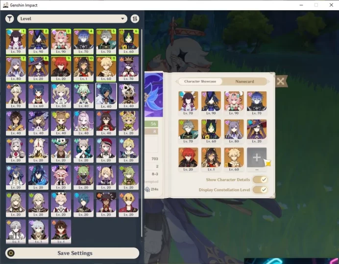 ASIA|AR56|5Limited +3(*5Weapon)|Columbina,ClorindeC2+sign,Varesa,Flins,Alhaitham+sign|1Skin|Mc Male|TakeMail|CheckSS(GI5640)