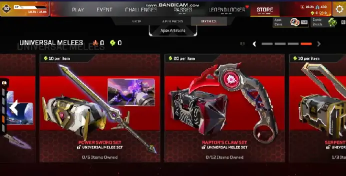 Compte Apex Platine 4, level 57 - Ventes - - Vente de