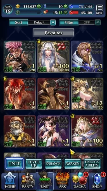 GLOBAL | Rank 16 | Spirit Maiden Sera,Ascended Roland,Ryvern,GLilaha,POG Zero,KOG Mauna,etc | 5 UR, 7 SSR ARK |Check SS (LC1162)