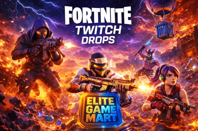 Twitch drops [46] items \\ 4 PIckaxe, 9 Bling, 8 Wrap, 9 Spay, 6 Emoticon, 2 Emote, Icon, Loadind screen, Lego