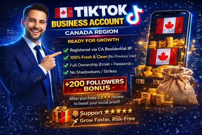 5# CA TikTok Business | Canada Region | Ready for Growth | Premium Canadian Asset — Optimized for North American Reach & Brand Success.