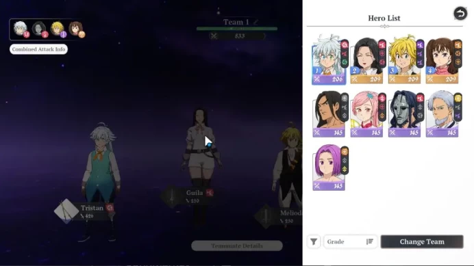 [EU] Fresh Starter Lv 2 | 3 SSR | Meliodas, Diane, Guila, & 6 SR |Act 1 Story|Log Netmarble Email|Take Mail|Check SS(SDO967)