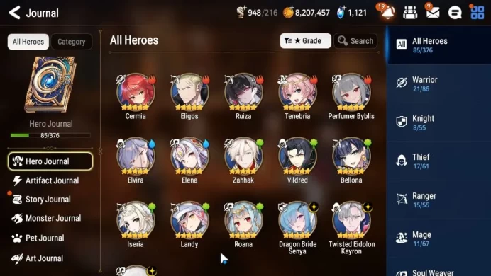 GLOBAL Unverif|3 ML(LOT Scales,DB Senya,TE Kayron),Ruiza,P Byblis,Tenebria,etc|PoH ON|17K Stigma|Stove|Check SS(ES3685)