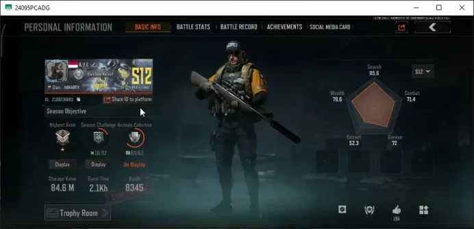 MOBILE Lv30|SV 84M|CV 32M|2 Utopia|Machete Battle,Shovel Sapper|LRAR1 Decree,LRAR2 Koi|Many Skin|CN Off|Infinite|CheckSS(AB2887)