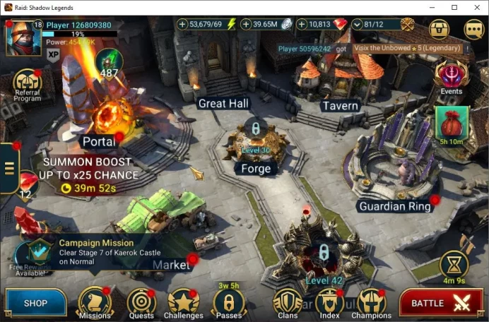 Lv18 454K Power|18 Legend (Ninja,helycath,ankora,Fushan,maneater,Artax,Xenomorph,Ezio,Etc)|53K Energy+10K Gems|Plarium(RSL1398)