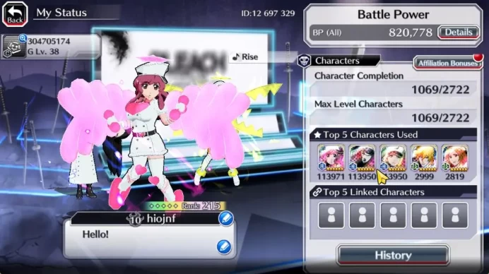 [GLOBAL]53K Orbs|TYBW26[Meninas,Liltotto],10th Anniv[Rukia,Ichigo],Renewd[Byakuya,Aizen],Ururu,Kon,Etc|8K AccTic|KlabID(BBS2511)