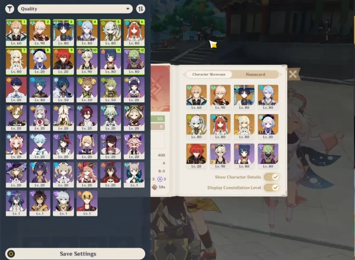 ASIA|AR 55|PremTeam Varka|6Limited +1(*5Weapon)|Varka,Kazuha,Wanderer,Ayato,Nahida,Nilou|McFeMale|TakeMail|CheckSS(GI5655)
