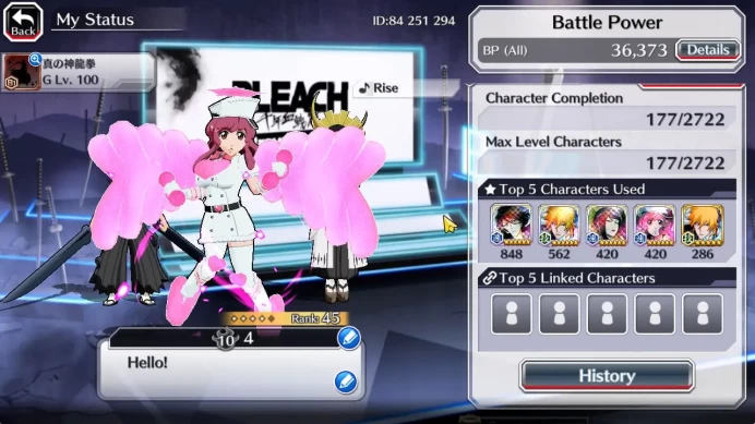[GLOBAL]6K Orbs+Fresh All Story|TYBW26 Meninas,TYBW23 Senjumaru,8th Aniv Ichigo,Renewd Ichigo,Etc|CE ON|Klab ID(BBS2513)