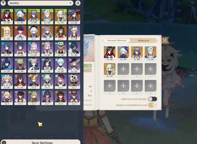 ASIA|AR53|5Limited+25(*4Character)|Neuvilatte,Furina,Nahida,Lauma,Chasca|McFeMale|TakeMail|CheckSS(GI5665)