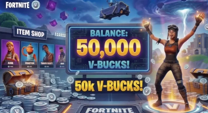 50000 V-Bucks [Any Platform] 100% Fast and Secure