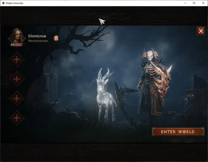 SEA-izual|Change Server On|Lv60(528)|Necromancer|CR 33k|Reso 420|Paragon Maledictor|Inferno II|Hell Lv20|Check(DI1170)
