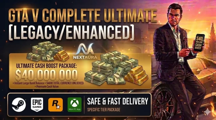 40M Pure Cash Boost [Legacy/Enhanced] | Pure Cash and Level [Not Full game Account] Money and Level Boost