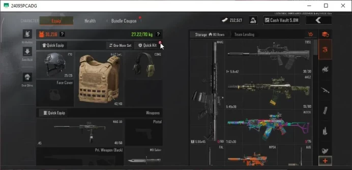 MOBILE Lv26|SV 9M|CV 5M|Epic: AK-12 GM,Ace31DS,Mp5 Forest,Vector9 Abomi,SQB M110 Speed|CN ON|Infinite|CheckSS(AB2893)
