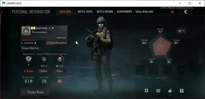 MOBILE Lv26|SV 9M|CV 5M|Epic: AK-12 GM,Ace31DS,Mp5 Forest,Vector9 Abomi,SQB M110 Speed|CN ON|Infinite|CheckSS(AB2893)
