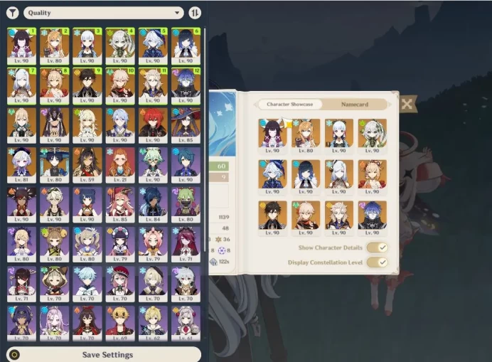 ASIA|AR60|PremTeam Esscoffier,Flins,Yelan,Ayaka|15Limited +8(*5WEP)|(Ayaka,Flins)+sign|6Skin|McFeMale|TakeMail|CheckSS(GI5677)