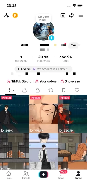 Instanly Delivery/ 20K Real Followers+360K Real Likes/ Tiktok Shop For Creator/ Live Stream/ Full Access
