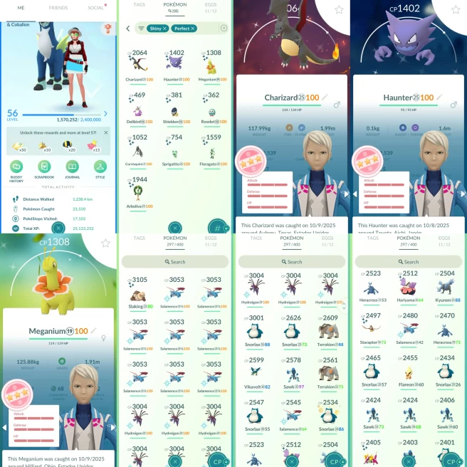 AC1139 Mystic |x16 3000CP |x98 2000CP | x10 SHUNDO Charizard Haunter Meganium | x5 Cobalion (x1 Shiny) x5 Terrakion x4 Virizion x3 Reshiram x5 K