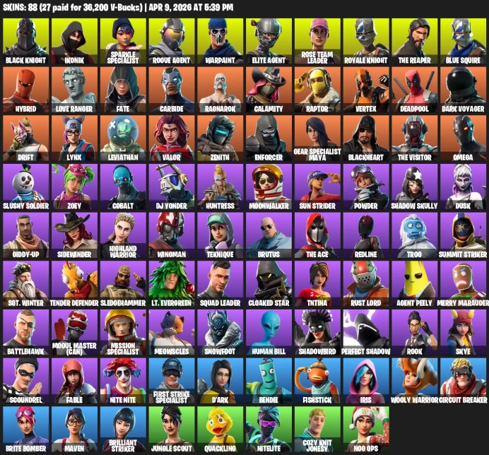 88 Skins | Black Knight + IKONIK | GF6