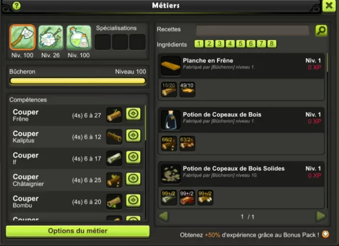 (2 Serveurs) !! IOP 200 KELEROG PARCHO 100 (DOMAKURO/DORIGAMI/SKINS/BUCHERON 100/1M Kamas) / ECA 193 TILIWAN  !! Jamais Certifie, 100% Safe.