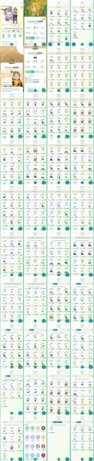 AC1268 -lv 56 Instinct | x42 3000CP  | x54 Legendary | Pvp Stunfisk galar Gastrodon Oranguru etc| x73 shiny | x43 100IV | 3000cp+ x26 Dragonite