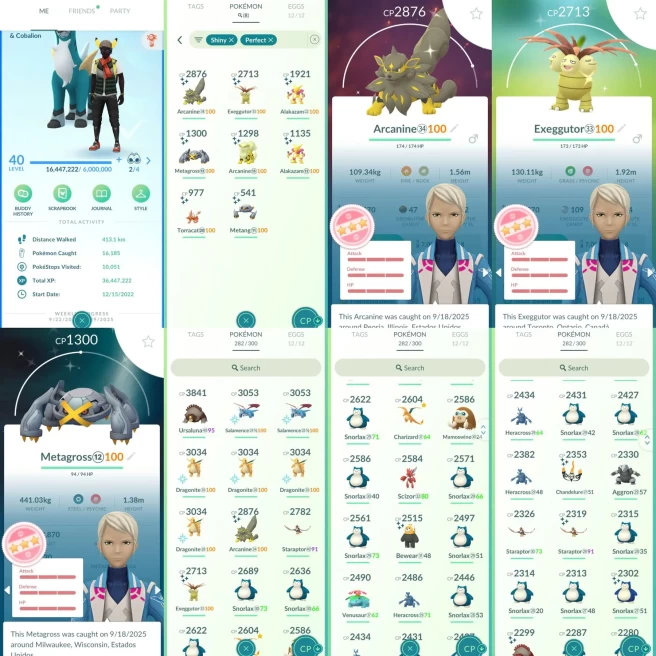 AC1101 Mystic | x7 3000CP | x81 2000CP | x8 SHUNDO Metagross Arcanine x2 Alakazam | x4 Cobalion | Shiny SHADOW x2 Salamence Feraligatr Typhlosio