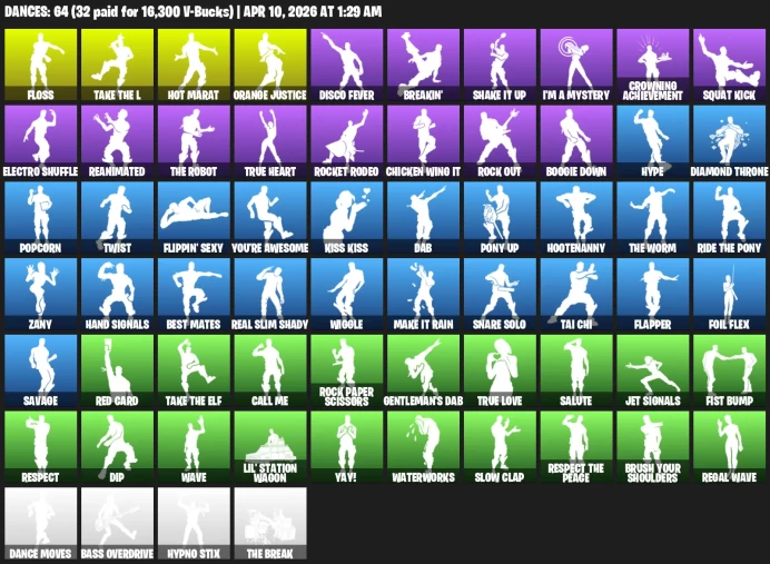 61 Skins | OG Skull Trooper, OG Ghoul Trooper, Black Knight