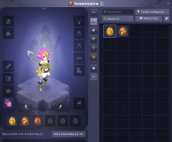 SOLD! 7 Personnage Niv.200 - 199 Omega Parcho All element Serveur {Brial - Tylezia } never authenticated Full apparat + Dofus + Ornement + Title