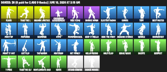 30 skins / OG Skull Trooper / Black Knight / Elite Agent / Sparkle Specialist / 