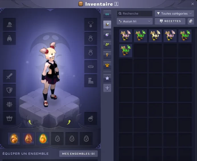 10 Personnage Niv.200 - 190 Omega Parcho All element Serveur {Brial - Tylezia } never authenticated Full apparat + Dofus + Ornement + Title