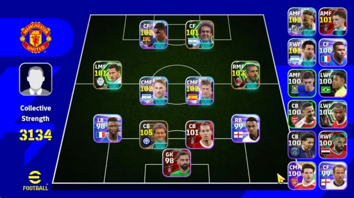 Mobile|Gennaro Gattuso(Long-Reach tackle),Neymar Jr(Blitz Curler),Marcus Rashford(Accleration Burst),Etc|TakeEmail|(EF1560)