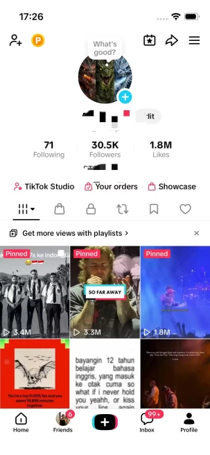 Instanly Delivery/ 30K Real Followers+1.8M Real Likes/ Tiktok Shop For Creator/ Live Stream/ Full Access