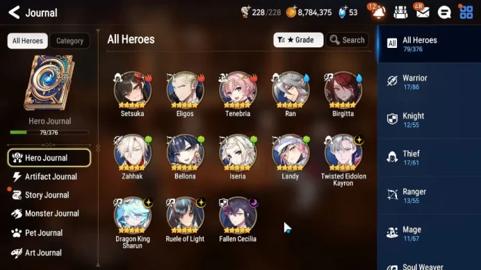 GLOBAL Unverif|Starter|4 ML(DK Sharun, TE Kayron, etc)+ Setsuka,etc|Poh+Bles ON|14K Stigma|Stove|CheckSS(ES3728)