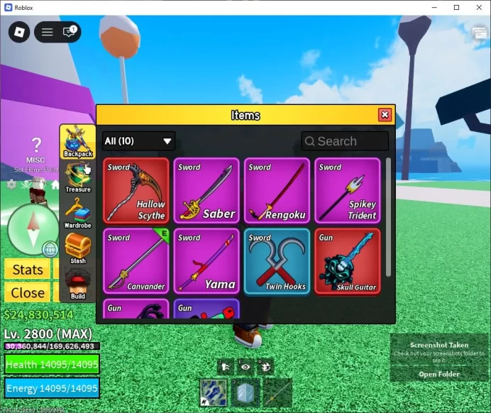 Blox Fruit|Max Lv+ GodHuman&Ice|24M Beli 49K Frag|2 Myth Weap (HollowScythe,Skull Guitar) 2 Myth Fruit|Human VI|TakeMail|RBL928