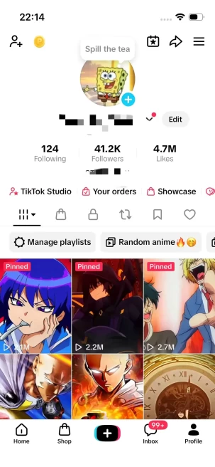 Instanly Delivery/ 41K Real Followers+4.7M Real Likes/ Tiktok Shop For Creator/ Live Stream/ Full Access
