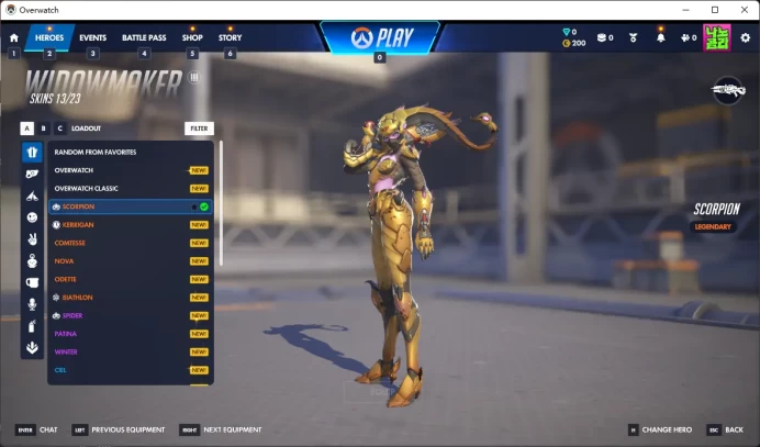 4 Gold Weapons / Full Mail Access / see the picture / Please Read Descriptio / n3415