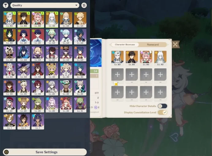 ASIA|AR54|4Limited +1(*5Weapon)|[Neuvillette,Zhongli,Varesa,Zibai],Jean,ThignariC1|Mc Male|TakeMail|CheckSS(GI5714)