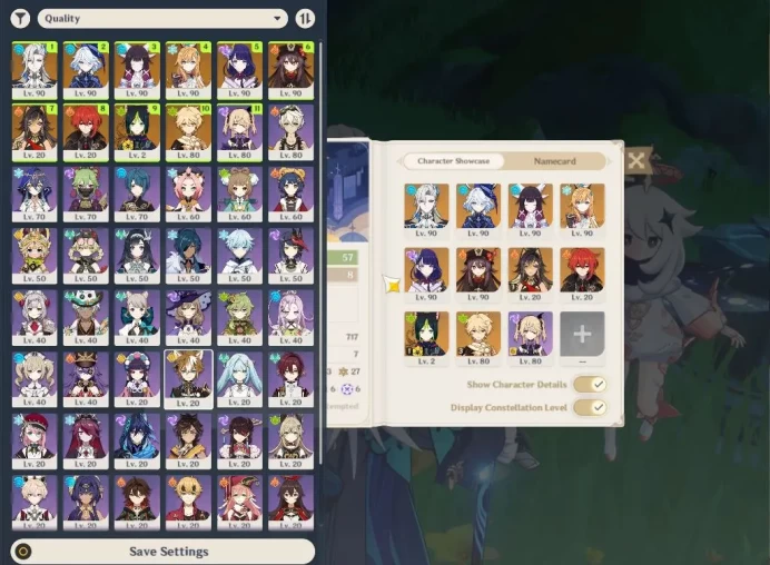 ASIA|AR57|6Limited+1(*5Weapon)|Neuvillette+sign,Furina,Columbina,Escoffier,Raiden,Hutao|2skin|Mc Male|TakeMail|CheckSS(GI5715)