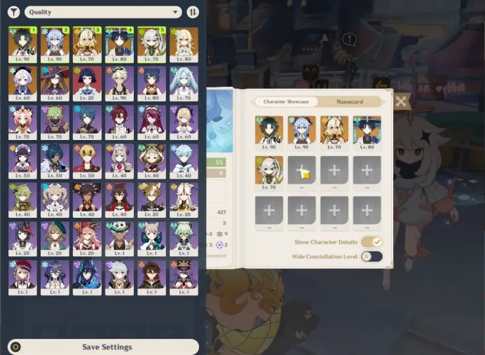 ASIA|AR55|5Limited+7(*5Weapon)|Ganyu,Wanderer,Nahida,Xilonen+sign,Xiao|2Skin|McFeMale|TakeMail|CheckSS(GI5716)