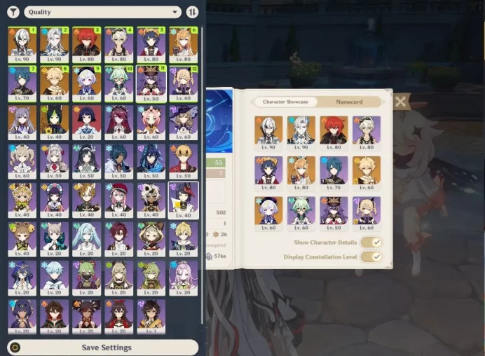 ASIA|AR 55|3 Limited +3(*5Weapon)|NeuvilletteC1+sign,Arlecchino,Escoffier|1Skin|Mc Male|TakeMail|CheckSS(GI5721)