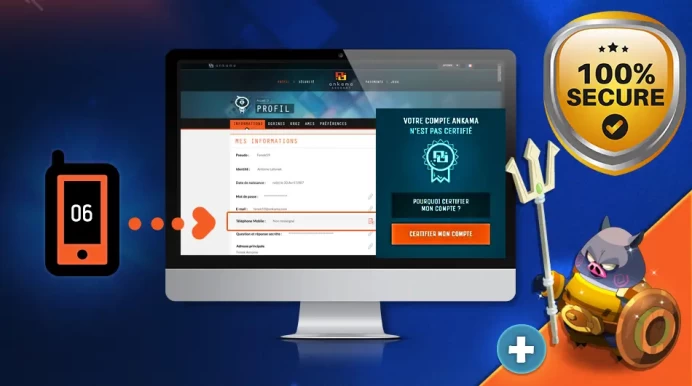 [Tiliwan] Pandawa LVL 122 - Non Certifié - Compte UP à la main - Instant Delivery !