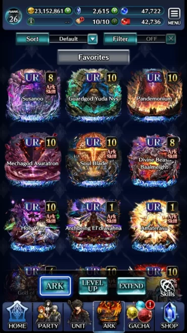 GLOBAL| Collab (Lelouch,Suzaku,DLRimuru,Vergil,Klaudia,etc) + TopTierUnit (Arkh,ELonardo,DLBalezar,etc) 12UR + 10LR ARK (LC1190)